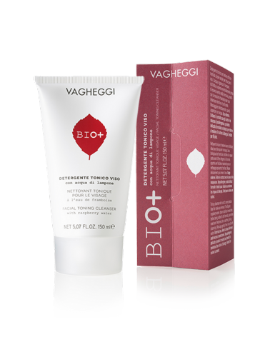 Vagheggi Bio+ Facial Toning Cleanser with raspberry water 150ml